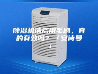 企业新闻除湿机清洁用毛刷，真的有效吗？「安诗曼」