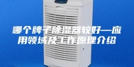哪个牌子除湿器较好—应用领域及工作原理介绍