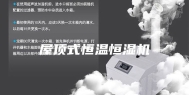 屋顶式恒温恒湿机