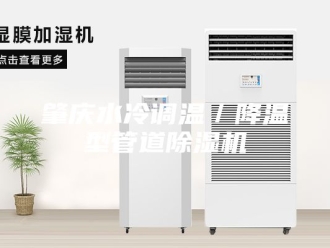 行业新闻肇庆水冷调温／降温型管道除湿机