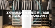 工业除湿机十大品牌价格（除湿机十大品牌排行哪个牌子好）