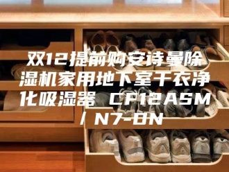 企业新闻双12提前购安诗曼除湿机家用地下室干衣净化吸湿器 CF12ASM／N7-DN