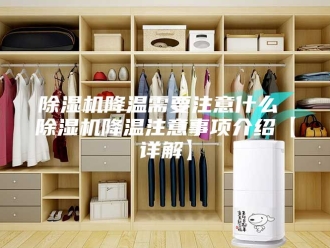 企业新闻除湿机降温需要注意什么 除湿机降温注意事项介绍【详解】