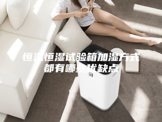常见问题恒温恒湿试验箱加湿方式都有哪些优缺点