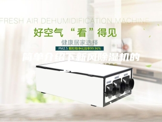 行业新闻简单介绍下新风除湿机的工艺性能