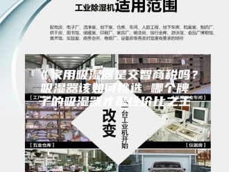 知识百科《家用吸湿器是交智商税吗？吸湿器该如何挑选 哪个牌子的吸湿器才是性价比之王